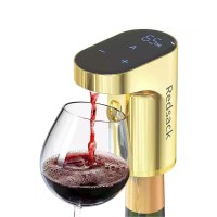 Golden Version Smart Automatic Wine Dispenser Aerator Electric Dispensing Wine Decanter Alcohol Vodka Whisky Wine