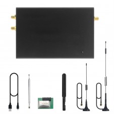 HamGeek Latest 1MHZ-6GHZ HackRF One R10 V2.0.x Software Defined Radio with Shell & Four Antennas