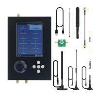 HamGeek 1MHz-6GHz HackRF One R10 V2.0.x SDR + Portapack H2M with Built-in Speaker + 5 Antennas + LNA