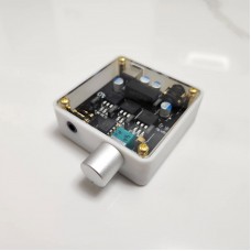 MaxGeek A0 32Ω 1000mW Mini Headphone Amplifier Class A Headphone Amp w/ Built-in Linear Power Supply