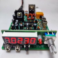 7-7.3MHz POPLAR Shortwave CW Transceiver Kit Telegraph Machine Shortwave Radio Station Kit for DIY