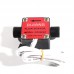 DIJIANG OF05ZAT 30-1200 L/H Gear Flow Meter Water Flow Sensor w/ G1/2 Thread for Diesel & Engine Oil