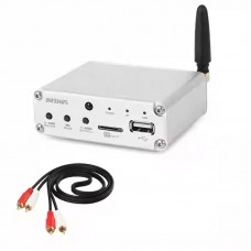 BRZHIFI DVP10A Multifunctional DAC Bluetooth HiFi 5.3 Lossless Audio Player ES9018K2M Decoder AD823 OP AMP with Signal Cable