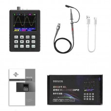 ZEEWEII DSO1C81 Multifunctional Oscilloscope 80MHz 250MSa/s High Precision Signal Generator with 2.8-inch HD Color Screen