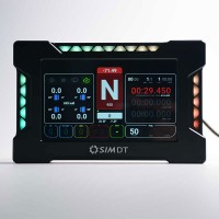 DB PRO Racing Game Simulator Display 5-inch 800x480 60Hz Touch Screen 19-RGB Indicators SIMHUB Double USB Interface