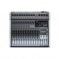 HERO12 12-Channel Mixer Bluetooth Mixer Professinoal Audio Mixer w/ Built-in Dual 99-bit DSP Effects