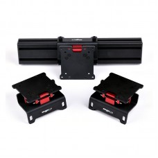 Simtrue Fine-Tuning Monitor Bracket Monitor Mounting Bracket Simulator for Three 21-49" Screens