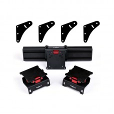 Simtrue Fine-Tuning Monitor Mounting Bracket + CNC Angle Plates Designed for Three 21-49" Screens