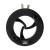 GLM-0201 2-Axis Self-Centering Lens Mount Self-Centering Lens Holder for Holding Ø7-64mm Optics