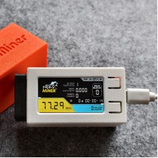 NerdMiner V2 Pro 78KH/s Solo Bitcoin Miner V2pro Bitcoin Lottery Miner BTC Miner (with White Shell)