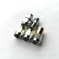DC-8.5GHz 5PCS SMA Calibration Kit OPEN + SHORT + LOAD + THRU with SMA Male Connector for RF Circuit Impedance Compensation