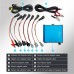 CRI100 Portable Electromagnetic Piezoelectric Injector Tester Support Counting Function with DC Alligator Clip Wire
