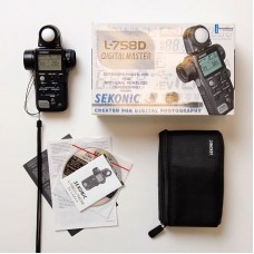 Secondhand 99.9% New L758D Light Meter High Quality Digital Photography Lux Meter for SEKONIC