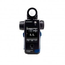 L858D Light Meter Ambient/Flash Light Metering EV-5 to EV22.9 Lux Meter with 2.7-inch Touch Screen for SEKONIC