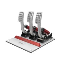 AZRACING CPCL Clutch+Throttle+Brake Pedals Dual Mode Racing Game Simulator Control Pedal Compatible with PC/PS/XBOX