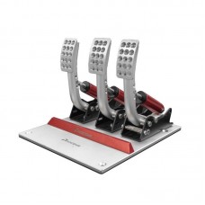 AZRACING CPCL Clutch+Throttle+Brake Pedals Dual Mode Racing Game Simulator Control Pedal Compatible with PC/PS/XBOX