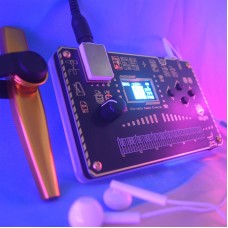 Portable 24-Bit 48kHz Stereo Kazoo Effector Comprehensive Digital Modeling Synthesizer Built-in 60+ Patches