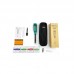 PH818T 2-in-1 Liquid & Soil PH Meter Portable PH Tester for Solution Temperature Measurement