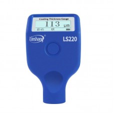 LS220 0-3500μm Coating Thickness Gauge Car Paint Thickness Gauge (Tri-color LCD & -20°C Resistance)