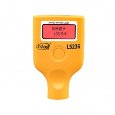 LS236 3500μm Car Coating Thickness Gauge Meter (Tri-color Dual-screen Display & -40°C Resistance)