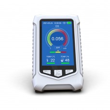 DM126-O3 3-in-1 Air Quality Detector 0.01-50PPM Ozone Meter w/ 3.5" LCD for O3 Temperature Humidity