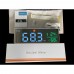 DM1306D 3-in-1 Wall Mount Noise Meter 30-130dBA Decibel Meter with ℃ Temperature & Humidity Display