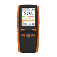 DM509-O3 3-in-1 Ozone Detector 0-50PPM Air Quality Monitor + Carry Case for O3 Temperature Humidity