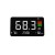 DM219N Desktop Noise Meter 30-130dB Decibel Meter Displays Temperature (℉) Humidity Decibel and Time