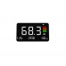 DM219N Desktop Noise Meter 30-130dB Decibel Meter Displays Temperature (℉) Humidity Decibel and Time