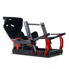 Simplayer Racing Simulator Cockpit Racing Simulator Seat (GT Bracket RC Red + Pro Seat) for Games