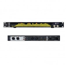 BDS GEQ-31 31-Band 1U Audio Spectrum Analyzer Equalizer Spectrum Display Designed with Yellow LEDs