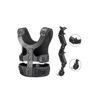 Bilate Upgraded Camera Stabilizer Vest and Arm Type B with Adjustable Angles & 8KG Load Capacity