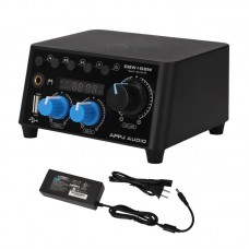MA12070P Bluetooth Digital Power Amplifier 68W+68W HiFi MP3 Music Player with Power Adapter Support One Pair of 20-150W Speakers