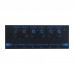 Recordio Blue GAX-PX600 Ultra-low Noise 6-Channel Stereo Headphone Amplifier with Mutual Non-interference Headphone Jack