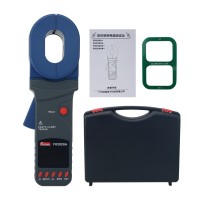 FR2000A 0.01Ω-200Ω Clamp Ground Resistance Tester Earth Clamp Tester (FR2000A+ with Plastic Box)
