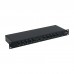 FS-206 Professional Stereo Mono 2 In 10 Out Audio Distributor Stage Performance Audio Splitter 110-220V