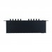 FS-206 Professional Stereo Mono 2 In 10 Out Audio Distributor Stage Performance Audio Splitter 110-220V