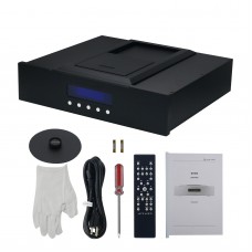 JAY'S AUDIO Black 230VAC CDT2-Pro CD Turntable OCXO Hi-End Low Noise CD Player I2S/HDMI-compatible Output