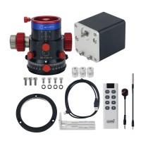 EAF Automatic Star Focuser Pro + Dedicated Handle + Temperature Controller + 42mm Focuser with Round Adapter Ring for Astronomy
