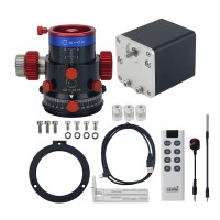 EAF Automatic Star Focuser Pro + Dedicated Handle + Temperature Controller + 42mm Focuser with Convex Adapter Ring for Astronomy