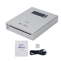 Silvery EC Mini Portable Professional TF Card Bi-directional Bluetooth5.0 Stereo CD Player Audio Decoder Headphone Amplifier