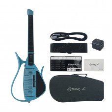 Blue Cyber-G Multifunctional Electric Guitar Intelligent Stringless Professional MIDI Guitar for Music Solo