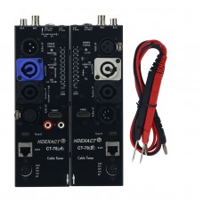 HDAUDIO CT-78(A) Sender & CT-78(B) Receiver Audio Cable Tester Kit for 16 Types Including Type-C