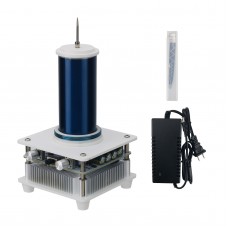 YSKJ-36 Blue Version Double Class E Tesla Coil with 10cm Thin Arc Support Music Bluetooth Playback