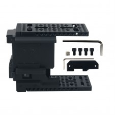 FusionRig Camera Cage Expansion Module Cineback Accessory for Fujifilm X-H2S Camera Compatible with SmallRig Cage