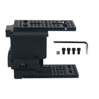FusionRig Camera Cage Expansion Module Cineback for Panasonic S5M2/S5M2X Camera Compatible with SmallRig Cage