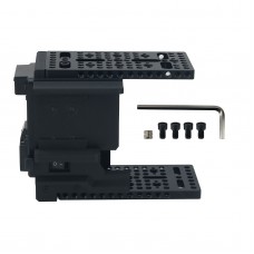 FusionRig Camera Cage Expansion Module Cineback for Panasonic S5M2/S5M2X Camera Compatible with SmallRig Cage