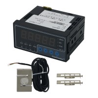 QLFS 1000KG S-type Load Cell Sensor Tensile Force and Compressive Force Sensor + Display Screen
