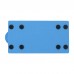 HAM SPACE Blue MK-02 CW Key 3D-Printed Mini Manual Key High Quality Radio Accessory with 3.5 to 6.5 Adapter
