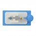 HAM SPACE Blue MK-02 CW Key 3D-Printed Mini Manual Key High Quality Radio Accessory with 3.5 to 6.5 Adapter